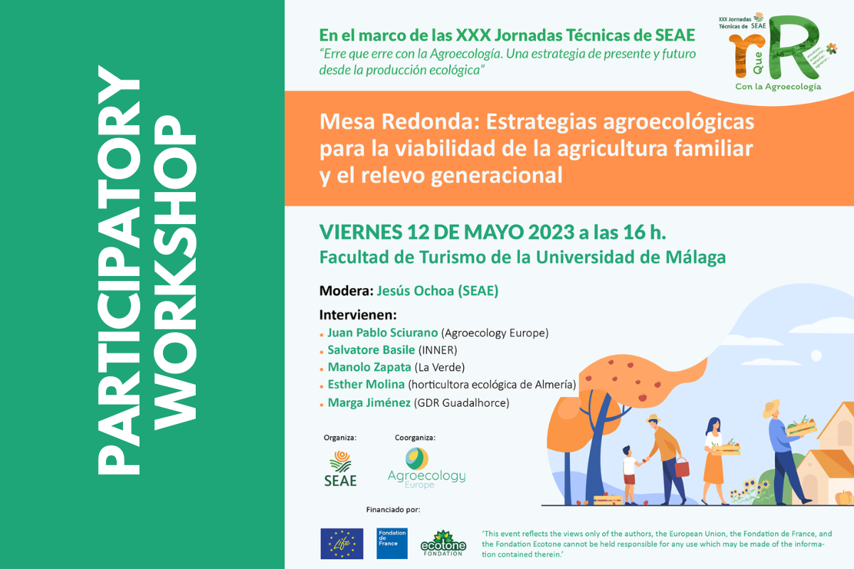 Save the date for the participatory workshop in Malaga on the 12 and 13 ...