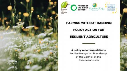 Farming without harming: policy action for resilient agriculture